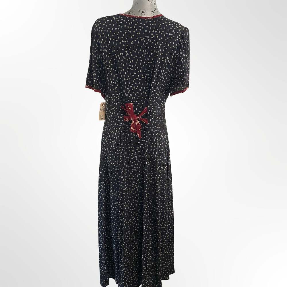 A true Vintage Summer Dress in size 12 - Picture 3 of 7
